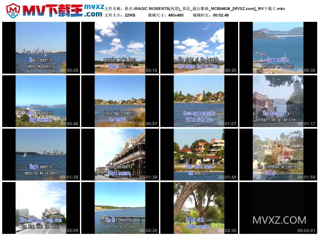 佚名-MAGIC MOMENTS(风景)_英语_流行歌曲_MC804636